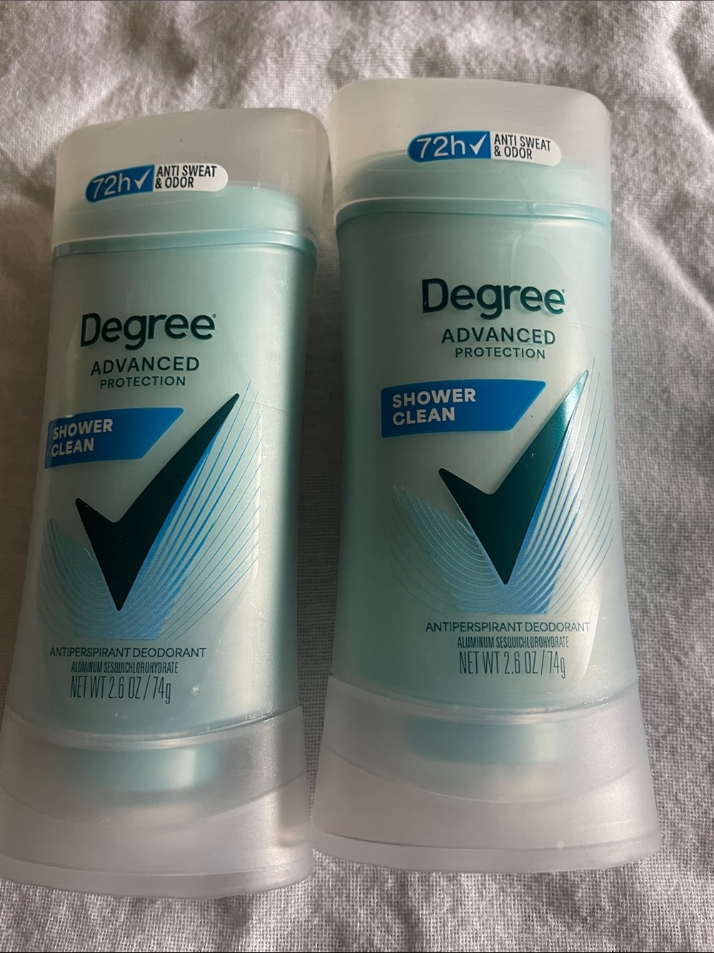 Degree Advanced Protection Shower Clean Antiperspirant Deodorant - Light Teal